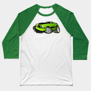 Mach 1 Green Baseball T-Shirt